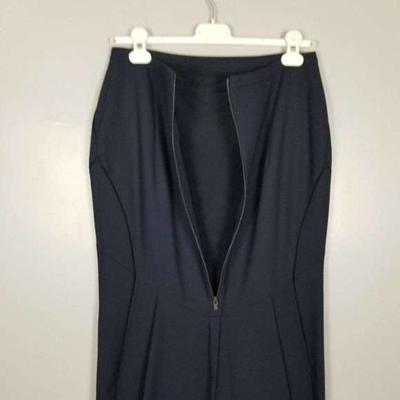 Antonio Berardi deep navy long skirt, size 44 Italian - Picture 8 of 9